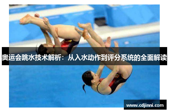 奥运会跳水技术解析：从入水动作到评分系统的全面解读